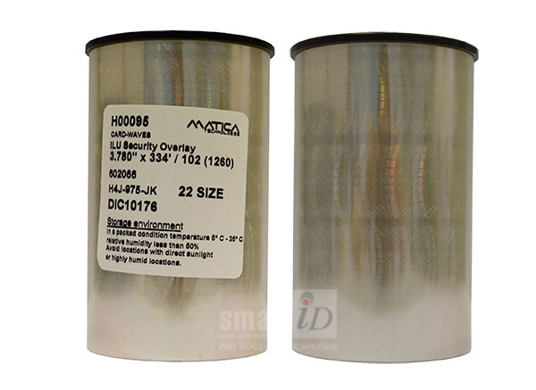 Ribbon cán màng (Overlay) thẻ nhựa Matica XID DIC10176