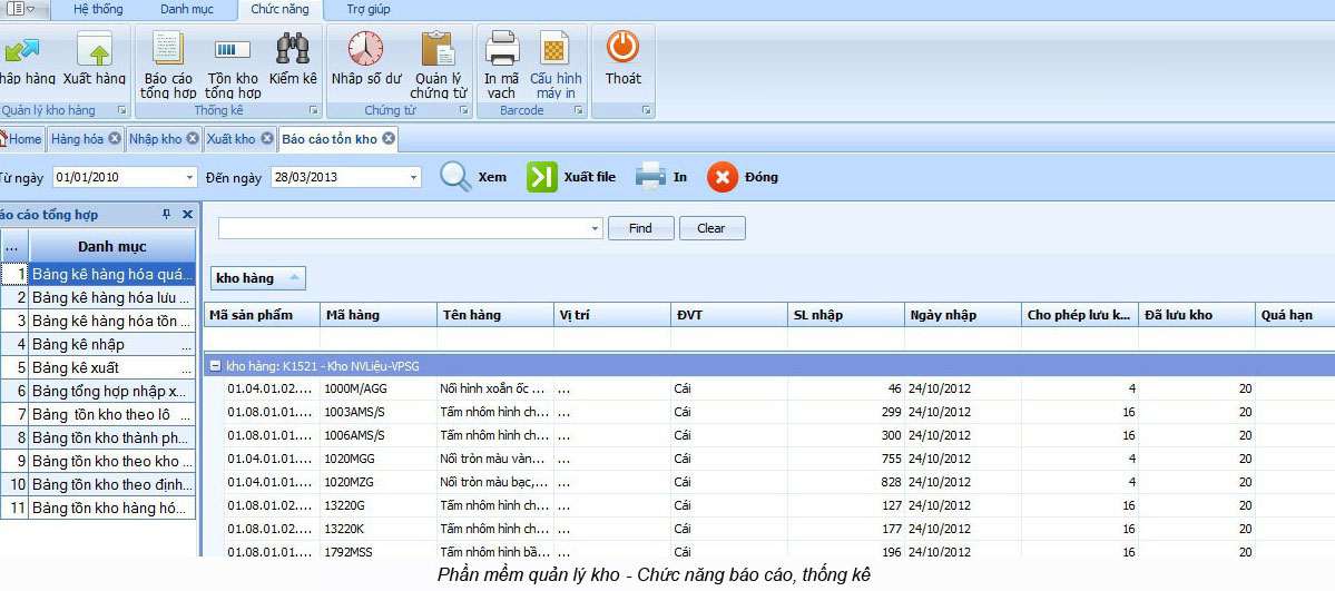 phần mềm quản lý kho2 smartid.vn
