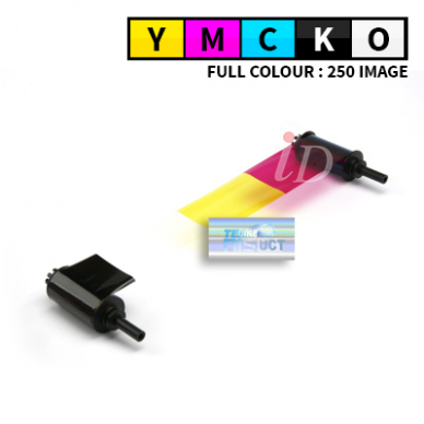 Ruy băng mực màu YMCKO NISCA PR-C151 YMCKO - 250 thẻ/cuộn tại Namson SmartID