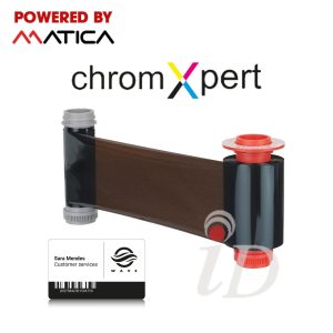 Ruy băng đơn sắc đen K (ChromXpert) cho máy in thẻ MC310