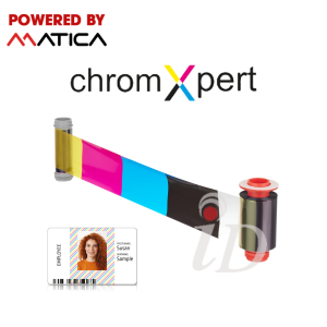 Ruy băng mực màu YMCKO (ChromXpert) cho máy in thẻ MC310