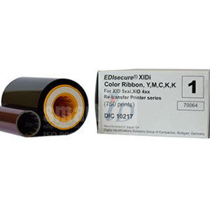 Ribbon mực in thẻ màu XID YMCKK - DIC10217